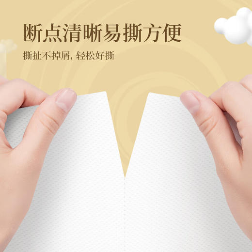 清风原木纯品金装系列4层160克10卷卷纸 商品图7