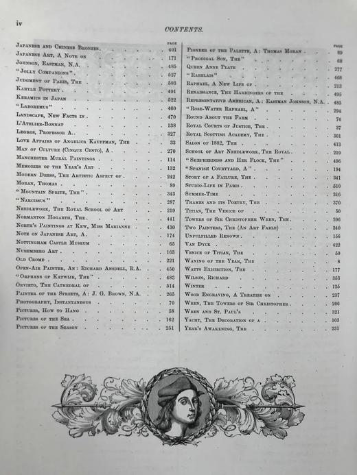 1882年 艺术杂志 数百幅插图 漆布精装大16开 商品图4