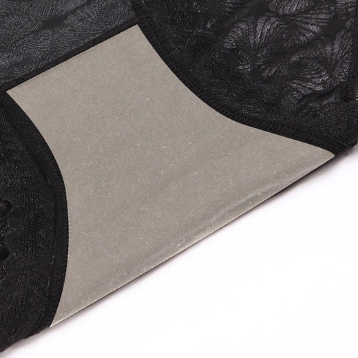 都市丽人塑身系列蕾丝轻塑美臀平角女士内裤高腰平角裤LK34C5 商品图6