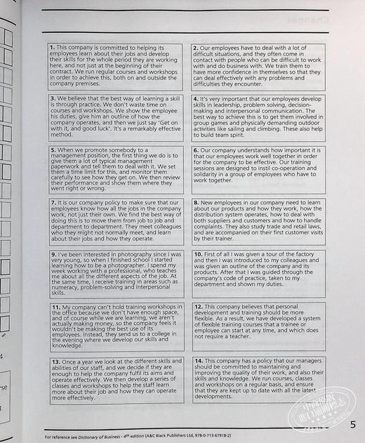 【中商原版】Check Your English Vocabulary for Business and Administration 检查您的商业和管理英语词汇 Bloomsbury 英文原版 商品图5