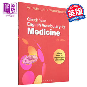 【中商原版】Check Your English Vocabulary for Medicine 检查您的医学英语词汇 Bloomsbury 英文原版 英语词汇学习