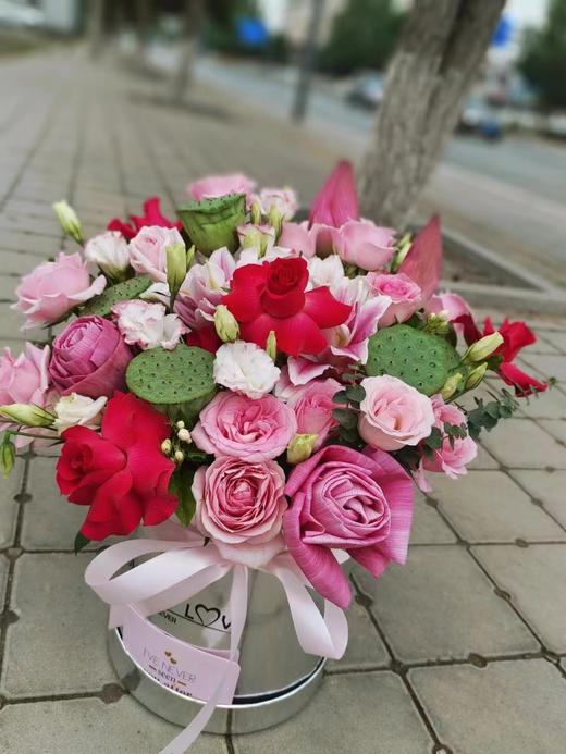 夏日荷花莲蓬抱抱桶 商品图3