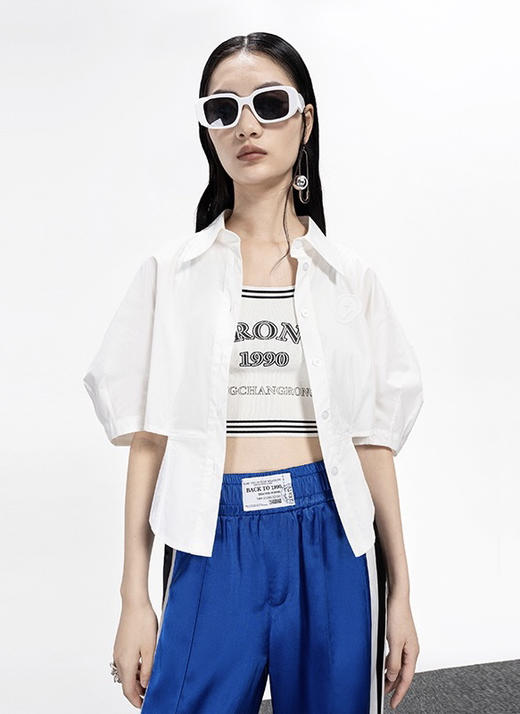 收腰衬衣 商品图0