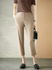 YX【现货7天】薄款高腰休闲裤 韩版直筒裤宽松显瘦九分裤子 商品缩略图1