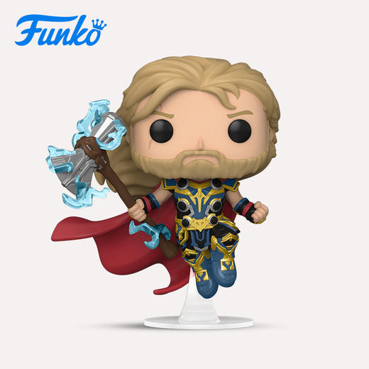 Funko POP! Marvel Thor 美漫漫威英雄《雷神4：爱与雷霆》雷神公仔手办摆件 62421 商品图0