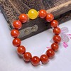 南红单圈手串-满肉圆珠蜜蜡珠 商品缩略图0