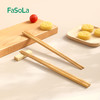 FaSoLa筷子碳化竹筷家用无漆无蜡不易发霉防滑家庭新款中式餐具 商品缩略图5