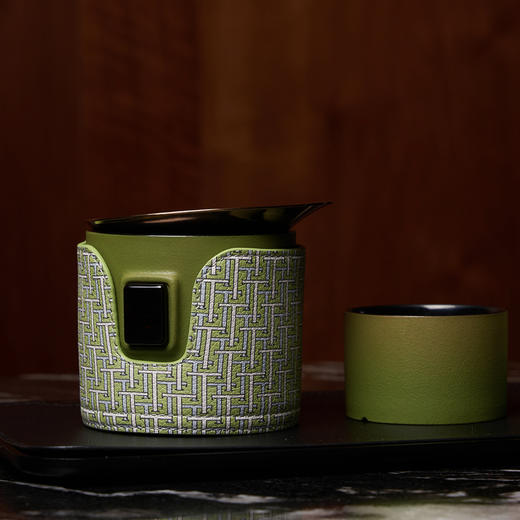 沏派飞行壶户外旅行便携式快客杯露营居家轻奢茶具套装一壶两杯旅行茶具 商品图13