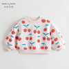 马克珍妮秋女童宽松满印灯笼袖卫衣231238 商品缩略图2