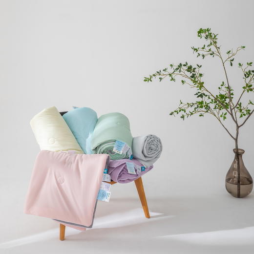 【黑科技凉感丝 盖在身上的小空调】A类凉感丝夏凉被 长效yi菌守护健康 冷感空调被可机洗水洗 冰淇淋般沁凉柔滑 透气好畅快呼吸 伴你舒爽入眠 商品图5