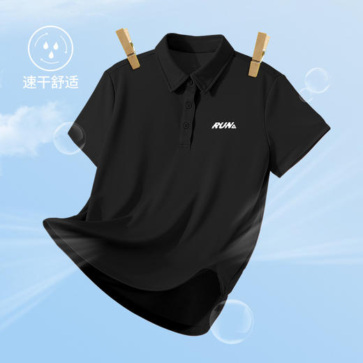 匹克运动polo衫女短袖夏季女子运动跑步t恤透气休闲女运动衫DF632302 商品图7