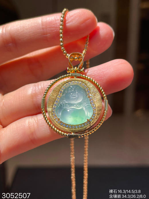 3052507，佛公吊坠。具体价格微信咨询 商品图3