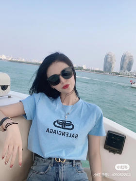 巴黎世家 锁扣T恤