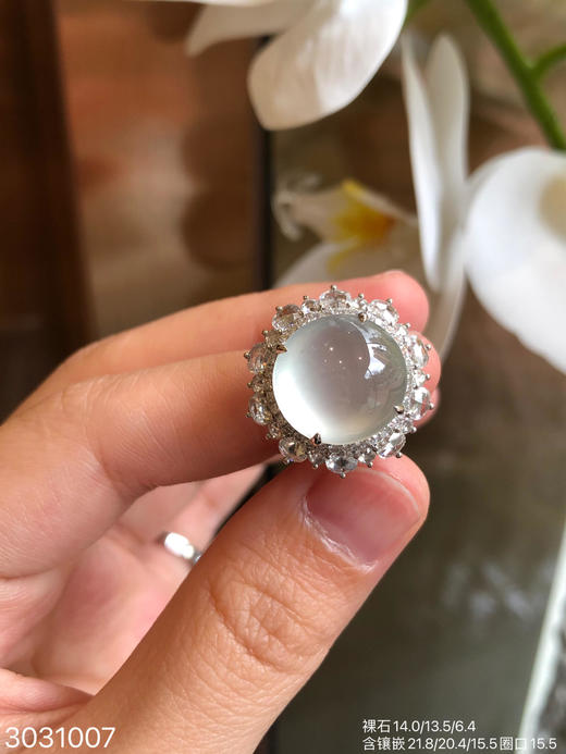 3031007，蛋面戒指。具体价格微信咨询 商品图3