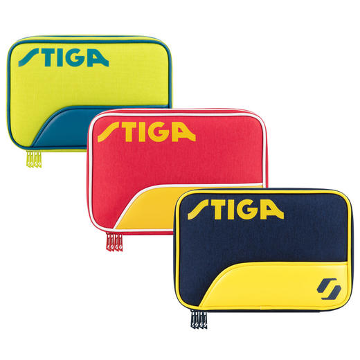 Stiga斯帝卡拍套CP-9WNY/CP-9WYB/CP-9WRY斯蒂卡乒乓拍套双层方拍套拍包三色可选 商品图0