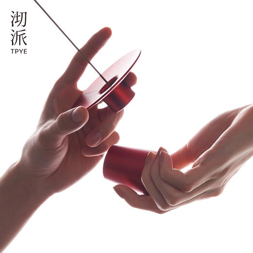 沏派 尽闻香座线香香插创意烛台香器摆件高端礼盒 商品图4