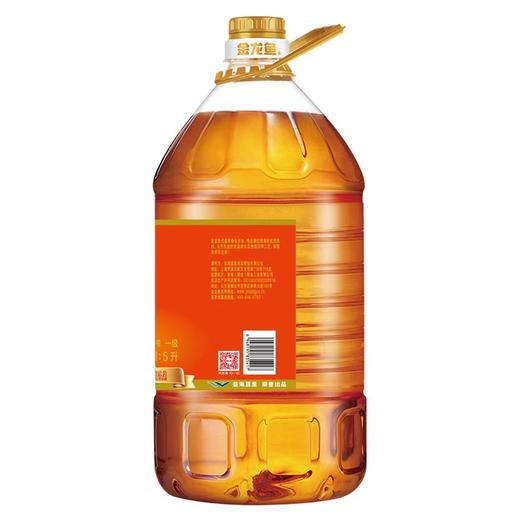 金龙鱼优选浓香花生油 物理压榨一级花生油 5L/桶家庭装优选纯正花生植物食用油 商品图3