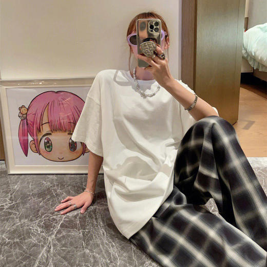 巴黎世家 后背烫钻T恤 商品图1