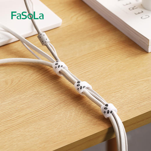FaSoLa 日本萌趣造型，粘合力强，抗拉耐用，一绕一贴轻松理线 商品图2