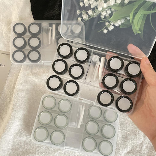 隐形眼镜盒/像鱼as955六付装 商品图1