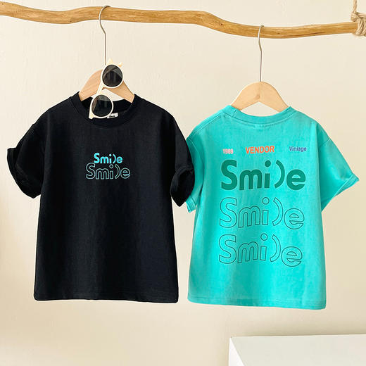 可布熊 珠地棉萌趣卡通多巴胺穿搭透气百搭儿童短袖59元3件 商品图2