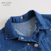 marcjanie马克珍妮秋装新款 女童绣花纯棉柔软牛仔外套231639 商品缩略图3