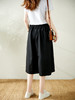 YX【现货7天】薄款高腰阔腿韩版宽松显瘦大摆裙阔腿裤 商品缩略图3