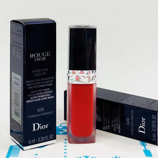 Dior迪奥 蓝金唇釉系列-哑光（588393）（588720）（588416） 商品图1