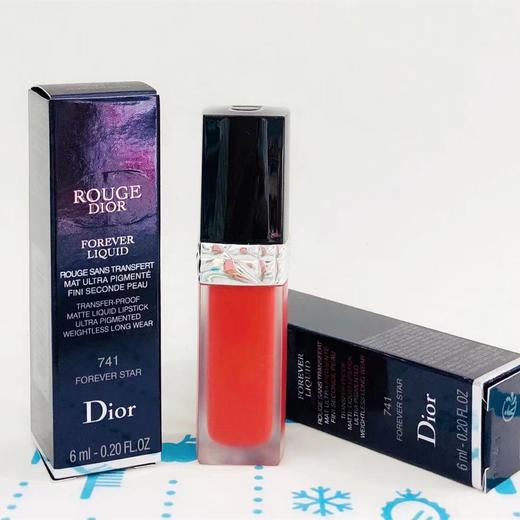 Dior迪奥 蓝金唇釉系列-哑光（588393）（588720）（588416） 商品图0