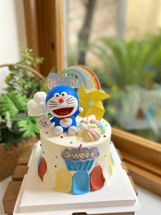 哆啦A梦机器猫奶油蛋糕 下单前请仔细阅读商品详情 商品图0
