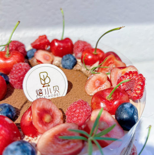 迷雾森林—水果巧克力生日蛋糕（樱桃随产季颜色不同） 商品图2