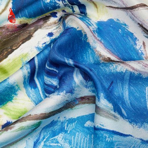 SAINTJOY/上久楷宋锦礼盒真丝小方巾 秋蓝旷野 FJS22037 防盗卡包 福蝶 BWS19K0404 组合 商品图10