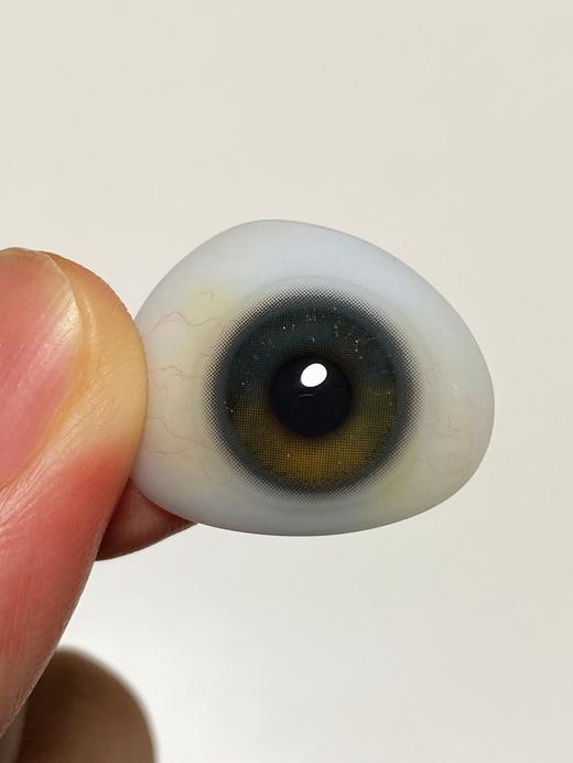 【年抛】碎钻泪光 LeensColor   |  大直径14.5 着色13.5 | 【同品牌多副美瞳更划算，选款色板在详情页内】绿色金粉美瞳 商品图7