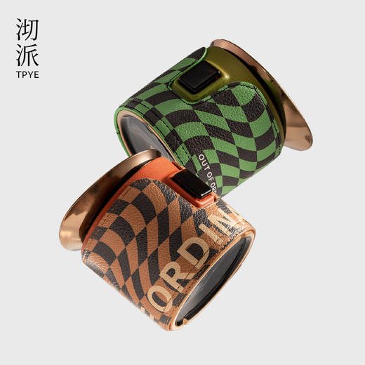 沏派 飞行壶皮套户外旅行便携式快客杯旅游露营居家轻奢茶具皮套 商品图0