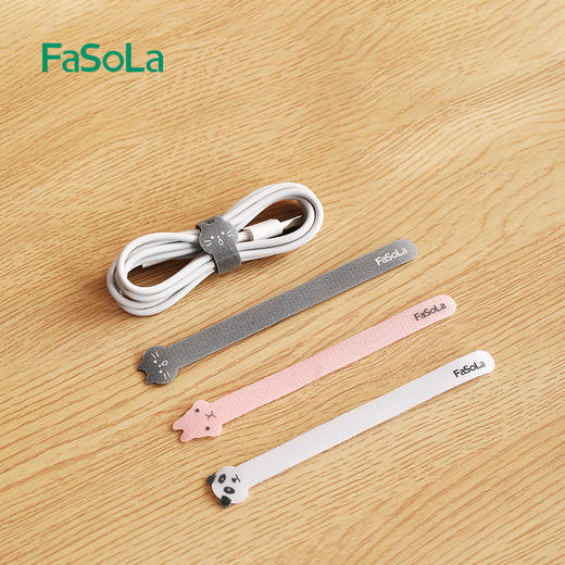 FaSoLa 日本萌趣造型，粘合力强，抗拉耐用，一绕一贴轻松理线 商品图6