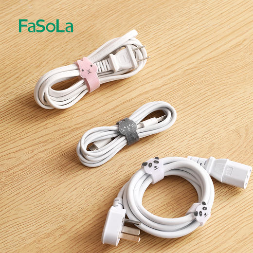 FaSoLa 日本萌趣造型，粘合力强，抗拉耐用，一绕一贴轻松理线 商品图4