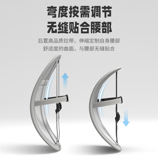 【夏季汽车靠垫让您尽享旅途！】轻薄透气，舒适腰靠，细节舒适，呵护腰部，满足您的汽车生活。 商品图2