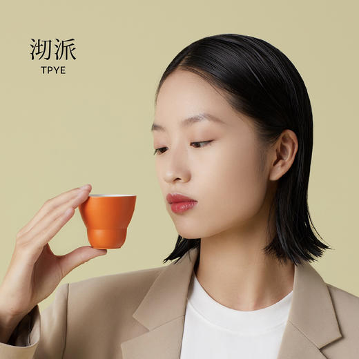 沏派 主人杯陶瓷茶杯简约高颜值功夫茶具办公室居家个人专用茶盏 商品图5