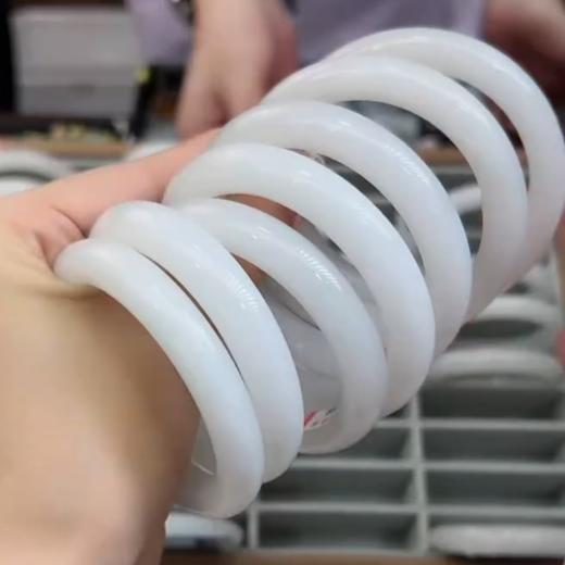 和田玉手镯-白玉 商品图0