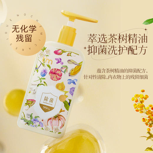 植护内衣内裤清洗液除螨洗内裤男女士内衣洗衣液专研   1斤*1瓶 商品图2