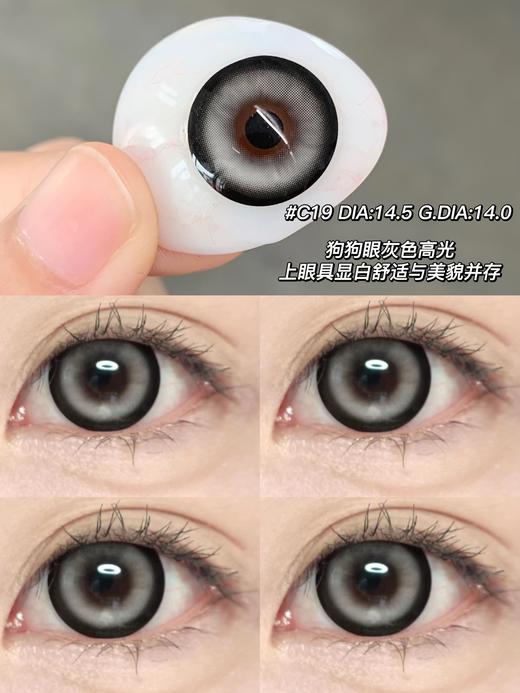 瑞尔康 yeelens 日抛 C19 直径14.5mm着色14.0mm 商品图1