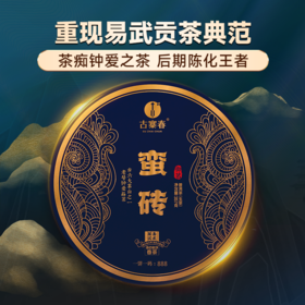 【蛮砖】2023年头春头采古树茶古六大茶山里蕞隐藏的实力王者后期陈化王者