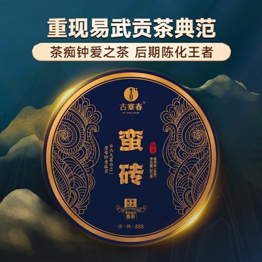 【蛮砖】2023年头春头采古树茶古六大茶山里蕞隐藏的实力王者后期陈化王者 商品图0