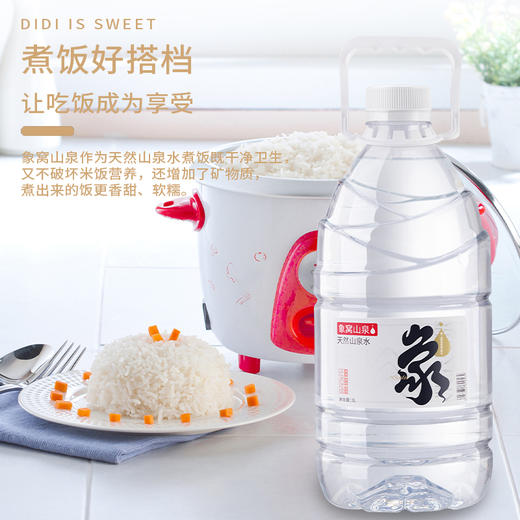 象窝山泉水 便携装3L  （1件6支）满2件新兴县内免费配送 商品图5