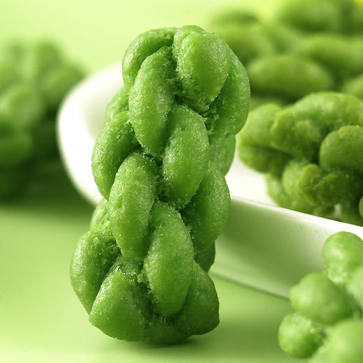 「单独包装」壹得利无蔗糖菠菜小麻花 酥脆包装办公室馋嘴零食饼干 商品图0