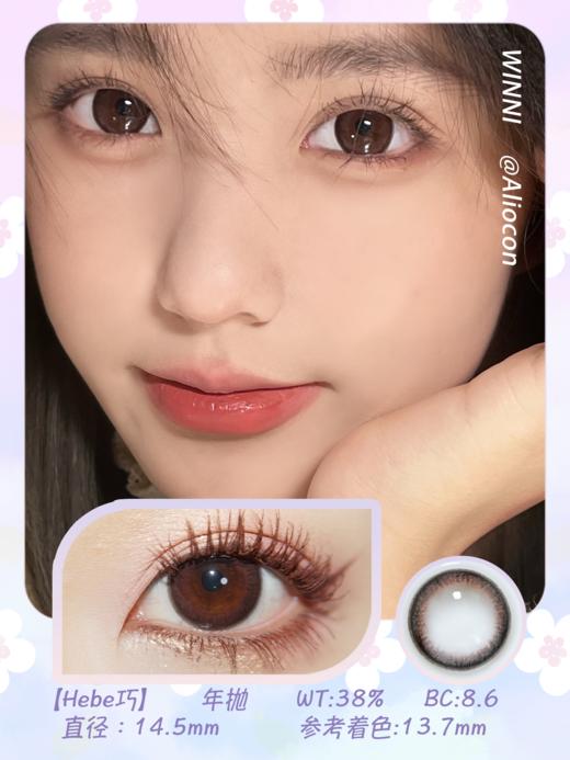 *Winni温妮Hebe choco巧 14.5mm【年抛1片】 商品图1