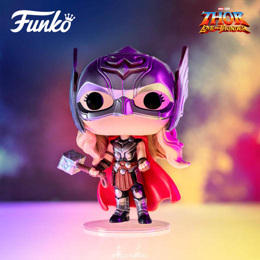 Funko POP! Marvel Mighty Thor 美漫漫威英雄《雷神4：爱与雷霆》威猛雷神公仔手办摆件 62422 商品图1
