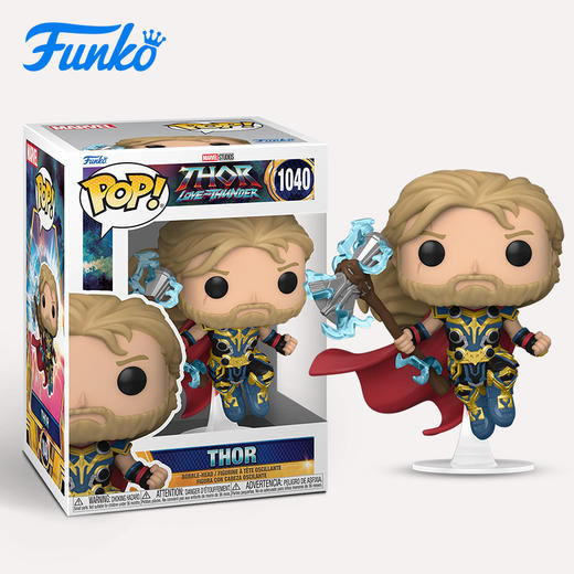 Funko POP! Marvel Thor 美漫漫威英雄《雷神4：爱与雷霆》雷神公仔手办摆件 62421 商品图2