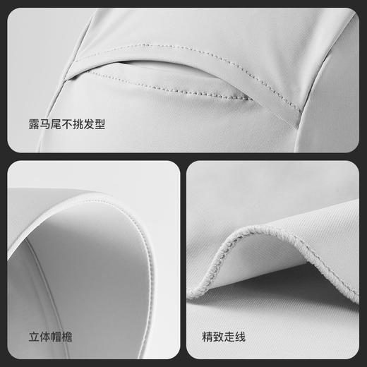 【户外冰感防晒帽】夏季新款防晒面罩女连帽 户外遮阳开车防紫外线冰丝透气脸罩 商品图3