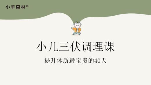 三伏调理课 商品图0